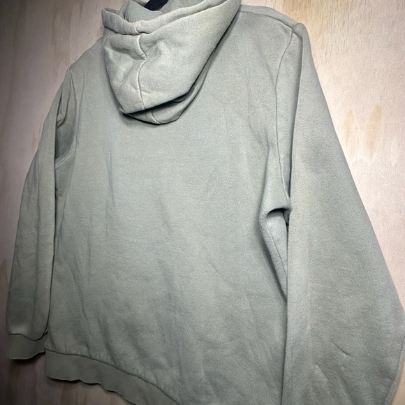 Jack & Jones Green Hoodie with Striped Logo - Picture 10 of 11